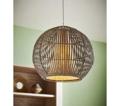 Nouveau 🛒 LINEA NATURA Suspension HOCHI Gris 🔔