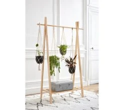 Promo ⭐ LINEA NATURA Portant H.160 SEQUOIA Naturel ✨ -Linea Natura Soldes Boutique 2099901403889 AMB2