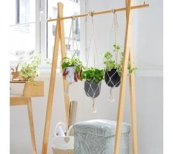 Promo ⭐ LINEA NATURA Portant H.160 SEQUOIA Naturel ✨ -Linea Natura Soldes Boutique 2099901403889 AMB3