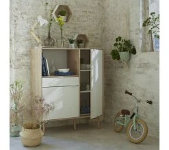 Le moins cher 😍 LINEA NATURA Lampe de bureau PIXIE Blanc/bois ⭐