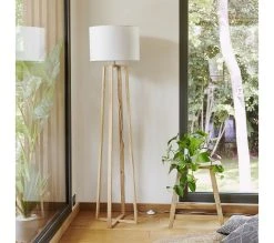 Vente flash 🎁 LINEA NATURA Lampadaire EVE Blanc ✨