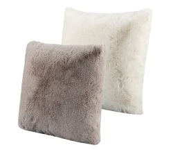 Bon marché 🧨 LINEA NATURA Coussin 45x45 cm JACOB Gris / Blanc ✔️ -Linea Natura Soldes Boutique 2099901441829 P