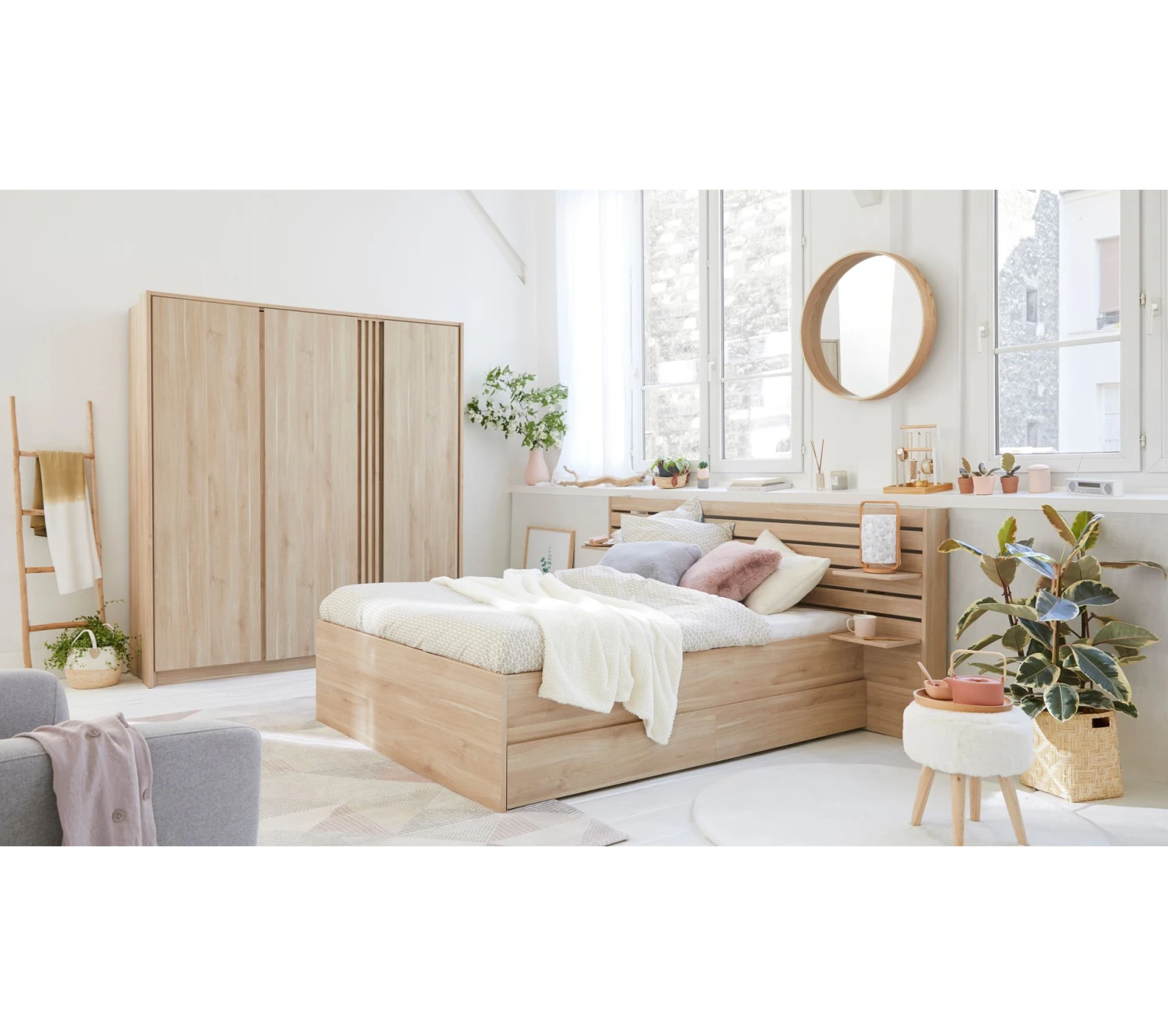 Acheter 👍 LINEA NATURA Tapis rond Ø 120 cm JACOB blanc ⌛ 10 Acheter 👍 LINEA NATURA Tapis rond Ø 120 cm JACOB blanc ⌛ – Image 8