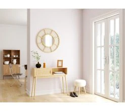 Budget 🔥 LINEA NATURA Miroir D70 cm ARIANE Naturel 🎉