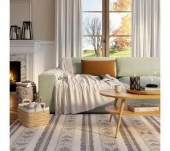 Remise ⌛ LINEA NATURA Plaid 150x200 cm JACOB Blanc 🌟