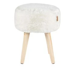 Les meilleures critiques de 🛒 LINEA NATURA Pouf H. 40 cm JACOB Blanc 🥰