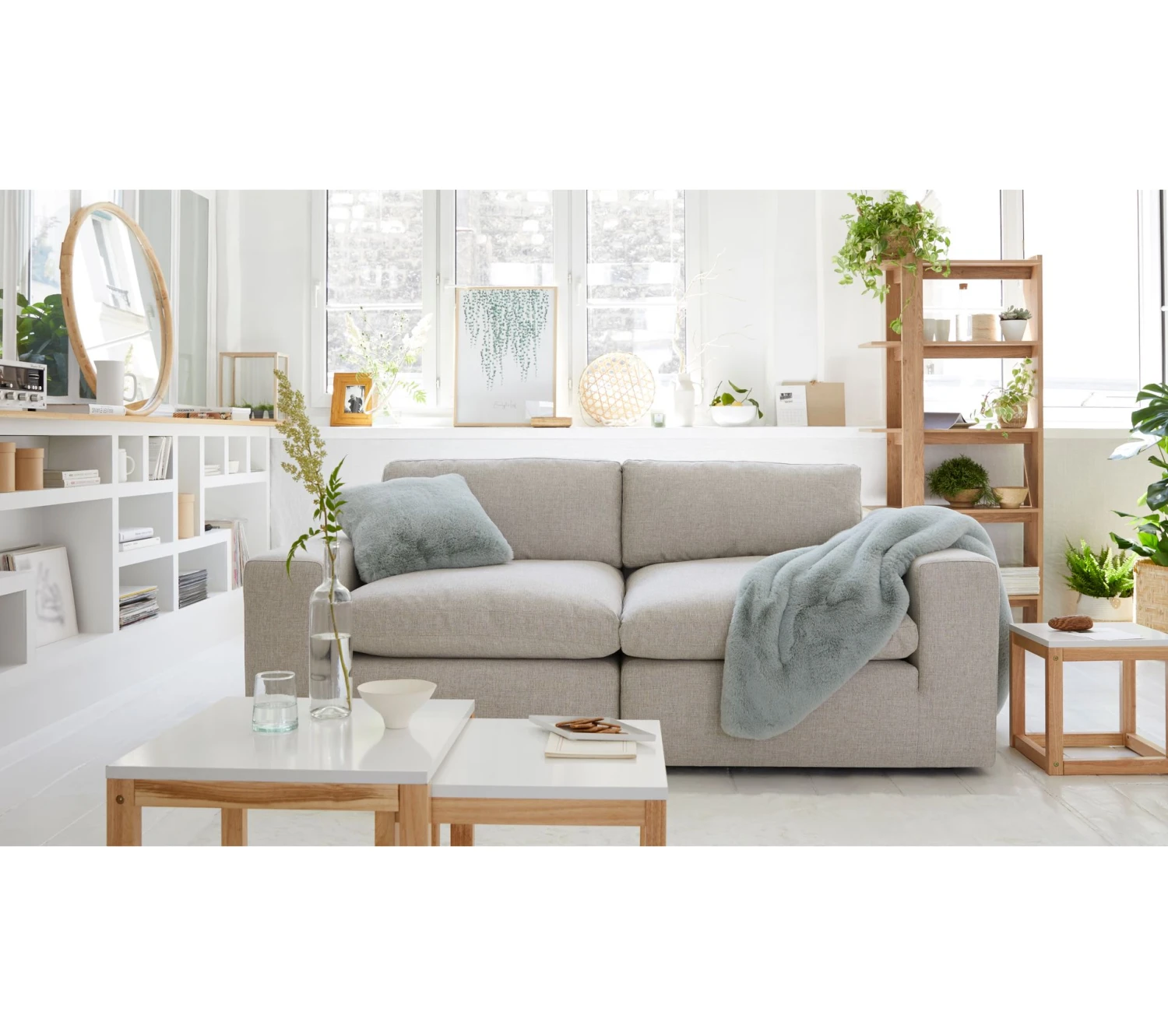 Remise ✔️ LINEA NATURA Coussin 40x60 cm CHOU Blanc 🎁 10 Remise ✔️ LINEA NATURA Coussin 40x60 cm CHOU Blanc 🎁 – Image 8