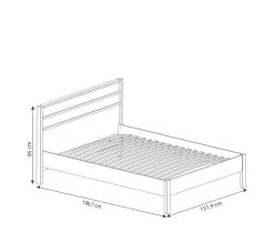 Nouveau ⌛ LINEA NATURA Lit 140x190 cm HEVA imitation chêne et blanc 🛒 19 Nouveau ⌛ LINEA NATURA Lit 140x190 cm HEVA imitation chêne et blanc 🛒 -Linea Natura Soldes Boutique 3397701861106 Z1