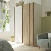 De gros 👏 LINEA NATURA Armoire 2 portes coulissantes L.140 cm HEVA imitation chêne et blanc 🌟 1 De gros 👏 LINEA NATURA Armoire 2 portes coulissantes L.140 cm HEVA imitation chêne et blanc 🌟 -Linea Natura Soldes Boutique 3397701861113 AMB1