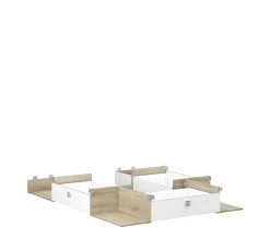 Tout neuf ⌛ LINEA NATURA Kit 3 tiroirs 4 niches HEVA imitation chêne et blanc 🎁 9 Tout neuf ⌛ LINEA NATURA Kit 3 tiroirs 4 niches HEVA imitation chêne et blanc 🎁 -Linea Natura Soldes Boutique 3397701861137 Q