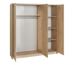 Bon marché ✔️ LINEA NATURA Armoire 3 portes L.185 cm ESCALE imitation chêne ⭐ 18 Bon marché ✔️ LINEA NATURA Armoire 3 portes L.185 cm ESCALE imitation chêne ⭐ -Linea Natura Soldes Boutique 3480940293712 VO