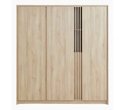 Bon marché ✔️ LINEA NATURA Armoire 3 portes L.185 cm ESCALE imitation chêne ⭐ 25 Bon marché ✔️ LINEA NATURA Armoire 3 portes L.185 cm ESCALE imitation chêne ⭐ -Linea Natura Soldes Boutique 3480940293712 Z5