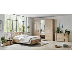 De gros ⭐ LINEA NATURA Lit 140x190 cm CONFIDENCE imitation chêne ⌛