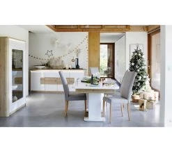 Remise ✔️ LINEA NATURA Chaise tissu AGATHE gris ✨ -Linea Natura Soldes Boutique 3877000686636 AMB9 171331