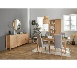 Remise ✔️ LINEA NATURA Chaise tissu AGATHE gris ✨ -Linea Natura Soldes Boutique 3877000686636 AMB9 291159