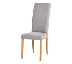 Remise ✔️ LINEA NATURA Chaise tissu AGATHE gris ✨ -Linea Natura Soldes Boutique 3877000686636 P