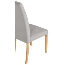 Remise ✔️ LINEA NATURA Chaise tissu AGATHE gris ✨ -Linea Natura Soldes Boutique 3877000686636 Z2