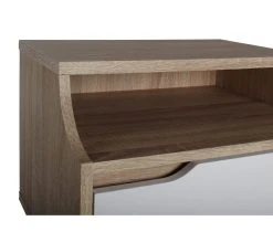 Nouveau 😉 LINEA NATURA Chevet 1 tiroir 1 niche Nordic imitation chêne et blanc 🔥 13 Nouveau 😉 LINEA NATURA Chevet 1 tiroir 1 niche Nordic imitation chêne et blanc 🔥 -Linea Natura Soldes Boutique 4894223196116 D