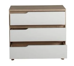 Tout neuf ⭐ LINEA NATURA Commode 3 tiroirs Nordic imitation chêne et blanc ⭐ 13 Tout neuf ⭐ LINEA NATURA Commode 3 tiroirs Nordic imitation chêne et blanc ⭐ -Linea Natura Soldes Boutique 4894223196123 D