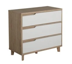 Tout neuf ⭐ LINEA NATURA Commode 3 tiroirs Nordic imitation chêne et blanc ⭐ 12 Tout neuf ⭐ LINEA NATURA Commode 3 tiroirs Nordic imitation chêne et blanc ⭐ -Linea Natura Soldes Boutique 4894223196123 Q