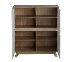 Tout neuf ✨ LINEA NATURA Rangement 4 portes Nordic imitation chêne et blanc 🎁 14 Tout neuf ✨ LINEA NATURA Rangement 4 portes Nordic imitation chêne et blanc 🎁 -Linea Natura Soldes Boutique 4894223196154 Z2