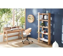 Top 10 🤩 LINEA NATURA Bureau 4 tiroirs TOKYO Imitation chêne moyen 🔔