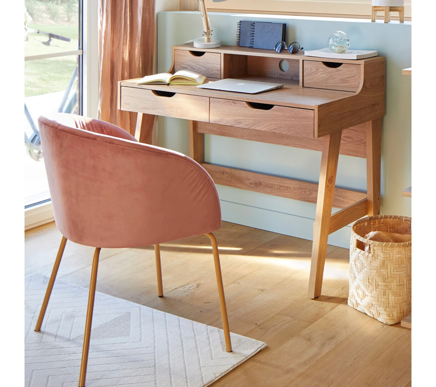 Top 10 🤩 LINEA NATURA Bureau 4 tiroirs TOKYO Imitation chêne moyen 🔔 15 Top 10 🤩 LINEA NATURA Bureau 4 tiroirs TOKYO Imitation chêne moyen 🔔 – Image 13