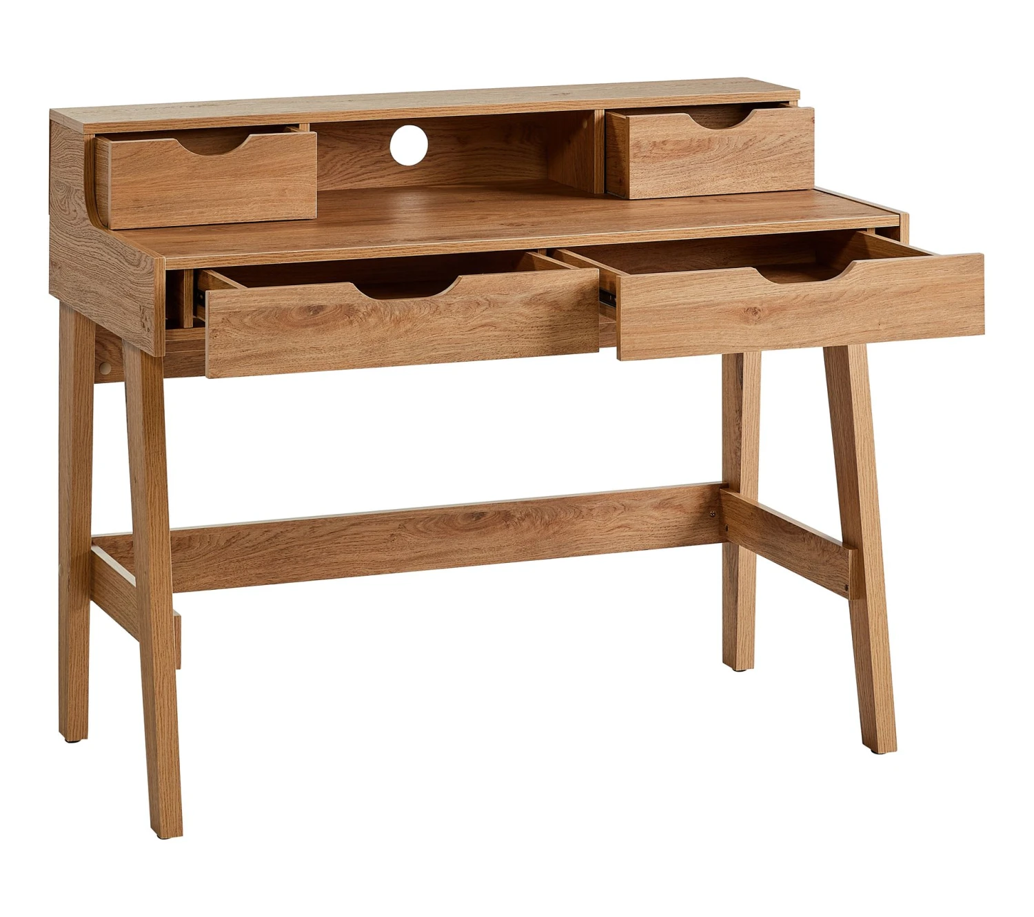 Top 10 🤩 LINEA NATURA Bureau 4 tiroirs TOKYO Imitation chêne moyen 🔔 7 Top 10 🤩 LINEA NATURA Bureau 4 tiroirs TOKYO Imitation chêne moyen 🔔 – Image 5