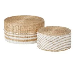 Offres ✔️ LINEA NATURA Double gigogne LINA paille tressée 👍 -Linea Natura Soldes Boutique 4894223222099 P