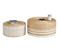 Offres ✔️ LINEA NATURA Double gigogne LINA paille tressée 👍 -Linea Natura Soldes Boutique 4894223222099 Z2