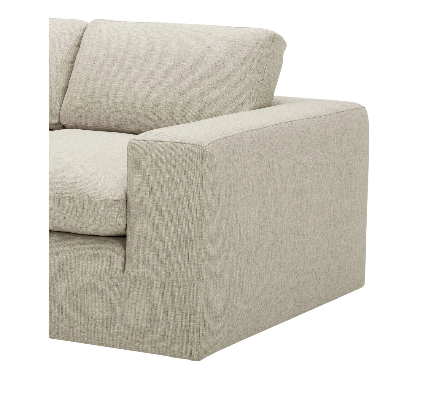 Nouveau 😍 LINEA NATURA Canapé 2 places plumes FEATHER tissu sable 😀 8 Nouveau 😍 LINEA NATURA Canapé 2 places plumes FEATHER tissu sable 😀 – Image 6