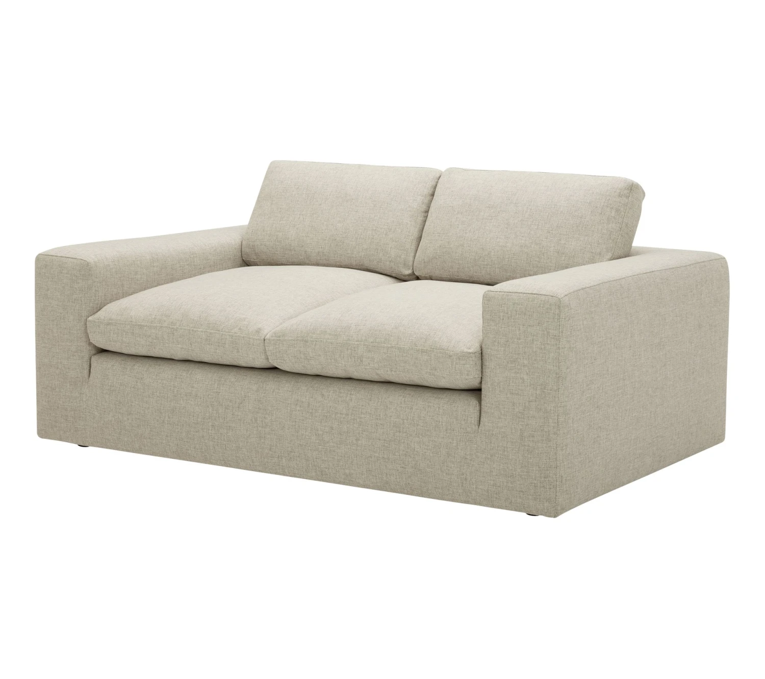 Nouveau 😍 LINEA NATURA Canapé 2 places plumes FEATHER tissu sable 😀 6 Nouveau 😍 LINEA NATURA Canapé 2 places plumes FEATHER tissu sable 😀 – Image 4