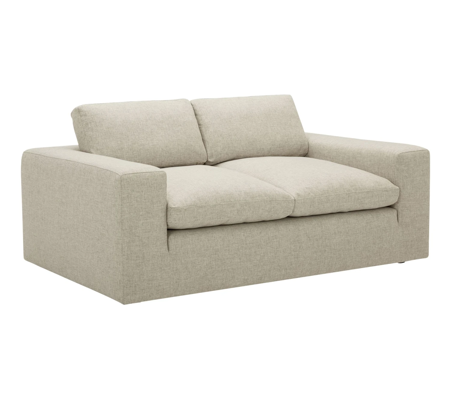 Nouveau 😍 LINEA NATURA Canapé 2 places plumes FEATHER tissu sable 😀 5 Nouveau 😍 LINEA NATURA Canapé 2 places plumes FEATHER tissu sable 😀 – Image 3