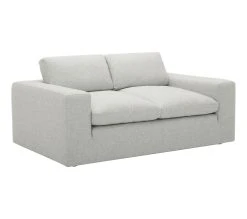 Budget 💯 LINEA NATURA Canapé 2 places FEATHER tissu blanc 😀 -Linea Natura Soldes Boutique 4894223225755 Q