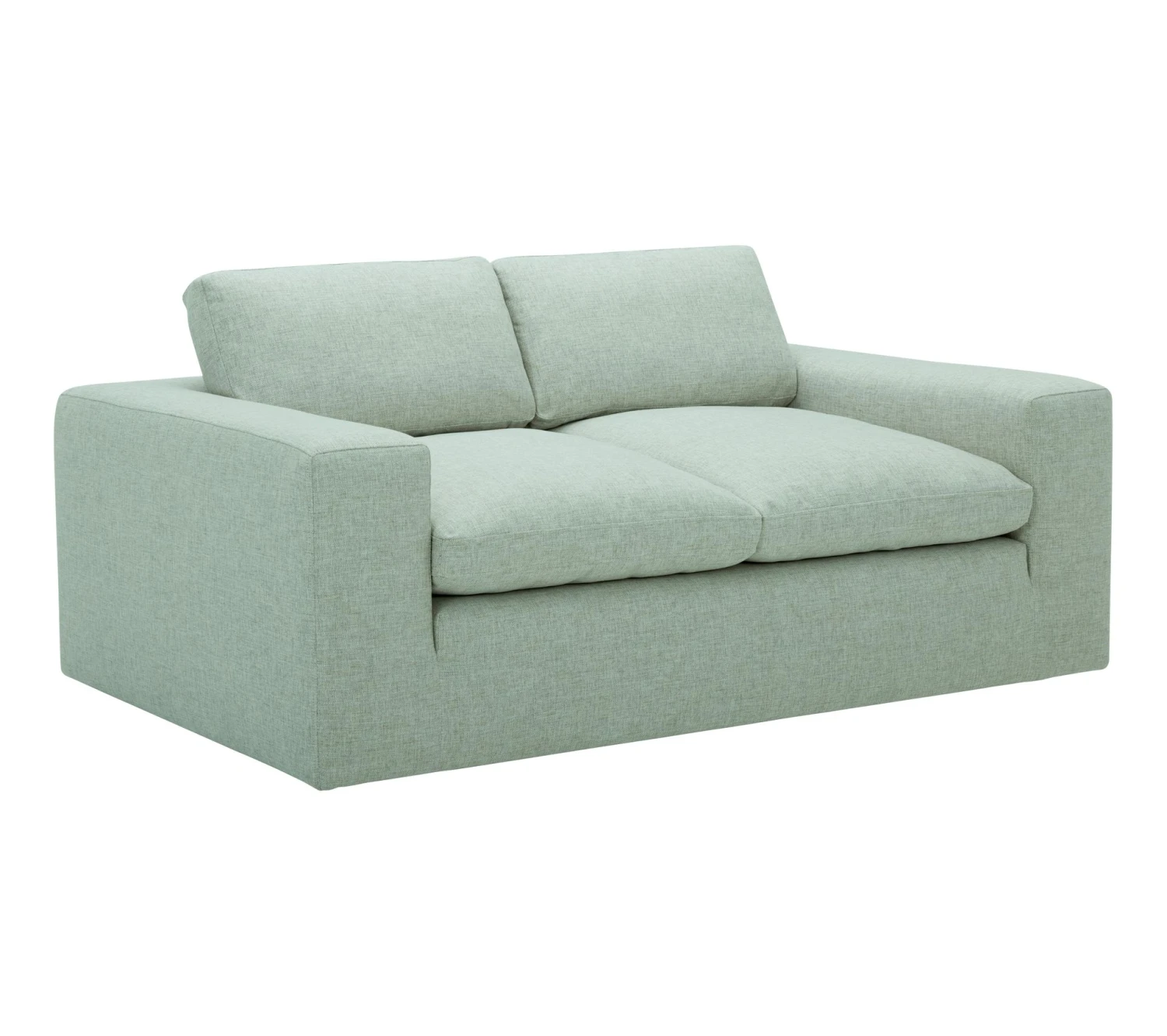 De gros 😉 LINEA NATURA Canapé 2 places plumes FEATHER tissu vert deau ✨ 5 De gros 😉 LINEA NATURA Canapé 2 places plumes FEATHER tissu vert deau ✨ – Image 3