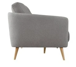 Grosses soldes ⌛ LINEA NATURA Canapé 3 places ZOE II tissu gris ⌛ -Linea Natura Soldes Boutique 4894223228480 Z3