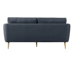 Meilleure vente 🔔 LINEA NATURA Canapé 3 places ZOE II tissu bleu foncé 🎉 -Linea Natura Soldes Boutique 4894223228503 Z2