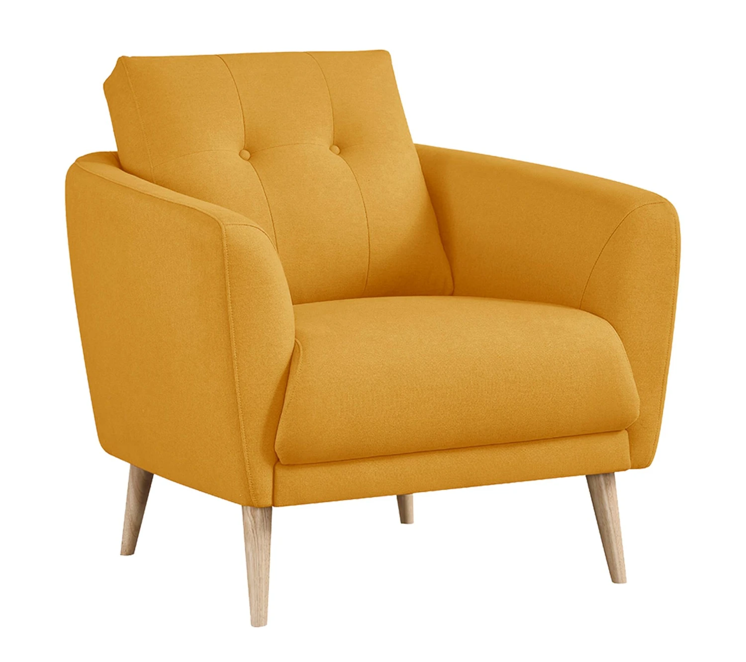 Sortie ✨ LINEA NATURA Fauteuil ZOE II tissu jaune 😉 5 Sortie ✨ LINEA NATURA Fauteuil ZOE II tissu jaune 😉 – Image 3