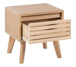 Nouveau đ LINEA NATURA Chevet 1 tiroir JALOUSIE imitation frêne â 8 Nouveau đ LINEA NATURA Chevet 1 tiroir JALOUSIE imitation frêne â -Linea Natura Soldes Boutique 4894223231237 VO