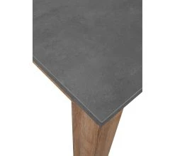 De gros 🔔 LINEA NATURA Table L.180/200 + allonge ANVERS imitation chêne vieilli/ béton ⌛ -Linea Natura Soldes Boutique 5901730815825 D