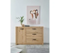 Meilleur prix 😀 LINEA NATURA Commode 3 tiroirs 1 porte PRESTIGE imitation chêne artisan ✔️ 13 Meilleur prix 😀 LINEA NATURA Commode 3 tiroirs 1 porte PRESTIGE imitation chêne artisan ✔️ -Linea Natura Soldes Boutique 5901738032125 AMB3