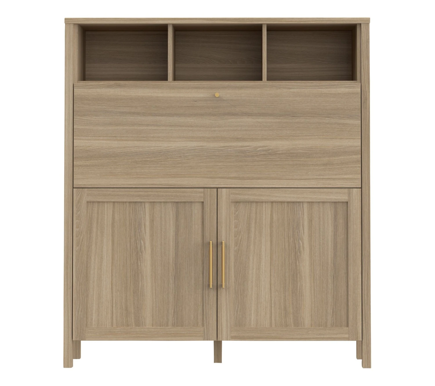 Meilleure vente ✔️ LINEA NATURA Buffet haut LEONITA imitation chêne 🔥 4 Meilleure vente ✔️ LINEA NATURA Buffet haut LEONITA imitation chêne 🔥 – Image 2