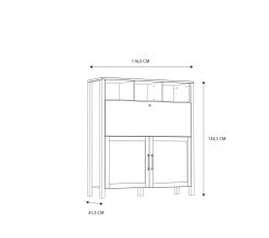 Meilleure vente ✔️ LINEA NATURA Buffet haut LEONITA imitation chêne 🔥 20 Meilleure vente ✔️ LINEA NATURA Buffet haut LEONITA imitation chêne 🔥 -Linea Natura Soldes Boutique 5904767833435 Z1
