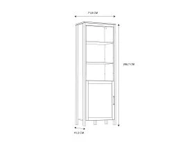 Meilleure affaire ✔️ LINEA NATURA Bibliothèque LEONITA imitation chêne ✨ 20 Meilleure affaire ✔️ LINEA NATURA Bibliothèque LEONITA imitation chêne ✨ -Linea Natura Soldes Boutique 5904767833442 Z1