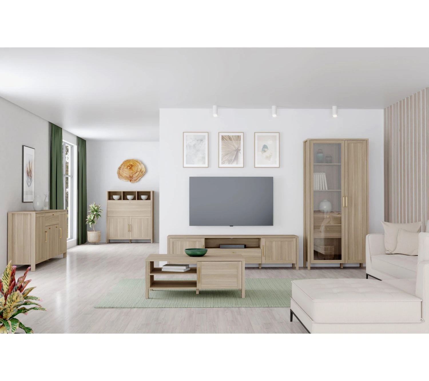 Meilleure vente 🧨 LINEA NATURA Table basse LEONITA imitation chêne 🔥 11 Meilleure vente 🧨 LINEA NATURA Table basse LEONITA imitation chêne 🔥 – Image 9