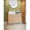 Nouveau ⌛ LINEA NATURA Commode 4 tiroirs OMBRONE blanc et imitation chêne ⌛ 1 Nouveau ⌛ LINEA NATURA Commode 4 tiroirs OMBRONE blanc et imitation chêne ⌛ -Linea Natura Soldes Boutique 5904767834012 AMB1