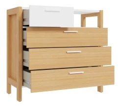 Nouveau ⌛ LINEA NATURA Commode 4 tiroirs OMBRONE blanc et imitation chêne ⌛ 21 Nouveau ⌛ LINEA NATURA Commode 4 tiroirs OMBRONE blanc et imitation chêne ⌛ -Linea Natura Soldes Boutique 5904767834012 Z2