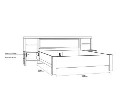 Les meilleures critiques de 🥰 LINEA NATURA Lit 160x200 cm chevets et LED intégrés OMBRONE blanc et imitation chêne 😉 24 Les meilleures critiques de 🥰 LINEA NATURA Lit 160x200 cm chevets et LED intégrés OMBRONE blanc et imitation chêne 😉 -Linea Natura Soldes Boutique 5904767834036 Z9
