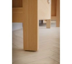 Nouveau 🔔 LINEA NATURA Penderie OMBRONE blanc et imitation chêne ⭐ -Linea Natura Soldes Boutique 5904767834050 D