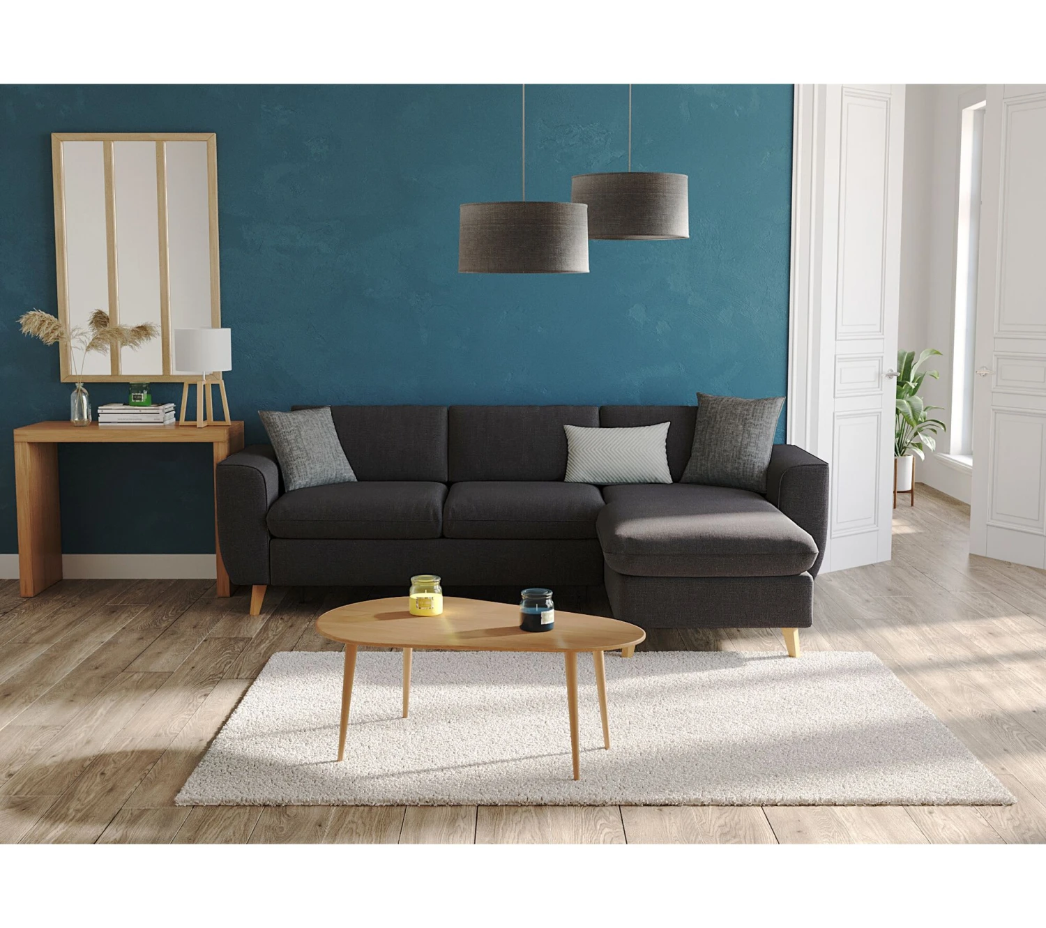 Sortie ⭐ LINEA NATURA Canapé dangle convertible méridienne réversible LAGO tissu Bergamo graphite 97 🥰 3 Sortie ⭐ LINEA NATURA Canapé dangle convertible méridienne réversible LAGO tissu Bergamo graphite 97 🥰